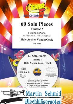 60 Solo Pieces Vol.1 (+ Play Back / Play Along CD or MP3 (Download))  