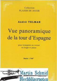 Vue panoramique de la tour dEspagne (Neuheit Trompete) 