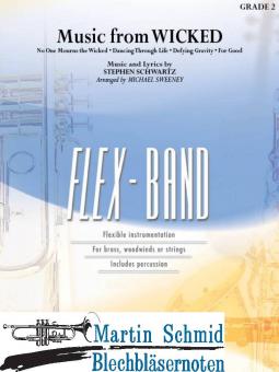 Music from Wicked (Hal Leonard Flex-Band) (Neuheit Ensemble) 