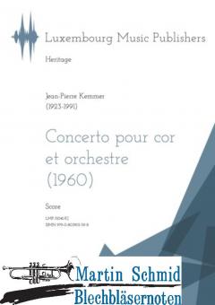 Concerto pour cor (Partitur) (Neuheit Horn) 