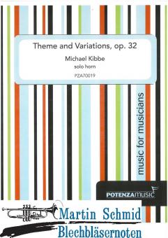 Theme and Variations, Op. 32 (Neuheit Horn) 