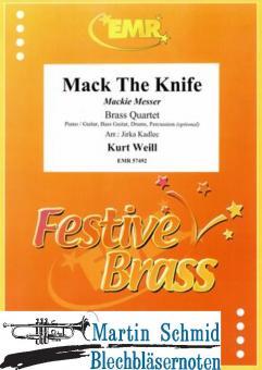 Mack The Knife - Mackie Messer (Piano / Guitar, Bass Guitar, Drums, Percussion (optional)) (Neuheit Ensemble) 