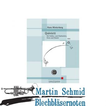 Quintett (Violine, zwei Klarinetten, Horn und Klavier) (Neuheit Horn) 