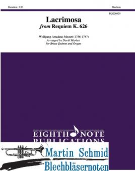 Lacrimosa from Requiem K. 626 (Orgel) (Neuheit Ensemble) 