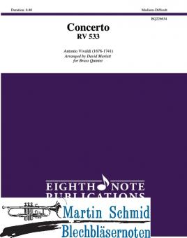 Concerto RV533 (Neuheit Ensemble) 