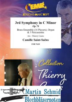 3rd Symphony in C Minor Op. 78 (643.12.Orgel.3Perc) (Partitur) (Neuheit Ensemble) 