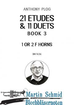21 Etudes & 11 Duets - Book 3 (Neuheit Horn) 