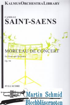 Morceau de concert Partitur(2222.23Pk.Streicher)(kalmus) 