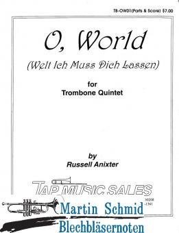 O Welt, ich muß Dich lassen (5Pos) 