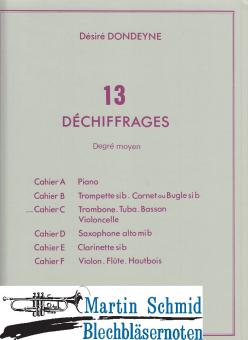 13 Déchiffrages 