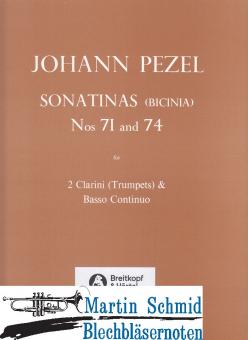Sonatinas 71, 74  (Musica Rara Antiquarisch) 