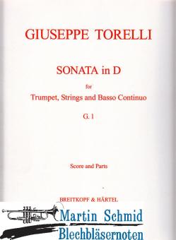 Sonata D-Dur G1 (Trp.Str.Bc) 