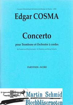 Concerto für Posaune und Streichorchester Partitur 