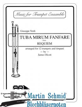 Tuba mirum from Requiem (12Trp) 