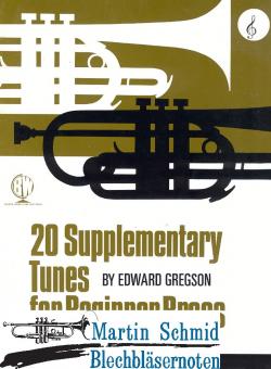 20 Supplementary Tunes for Beginners Brass 