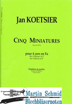 Cinq Miniatures op.64 