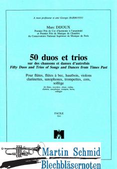 50 Duos und Trios über alte Lieder und Tänze 