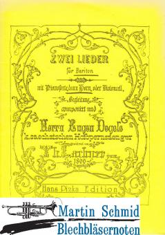 2 Lieder (Hr.Bariton) 