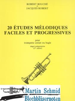 20 Etudes mélodiques façiles et progressives 