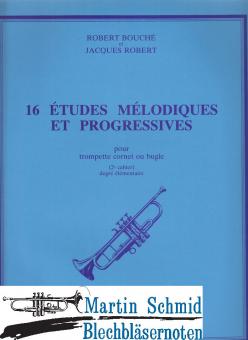 16 Etudes mélodiques et progressives 