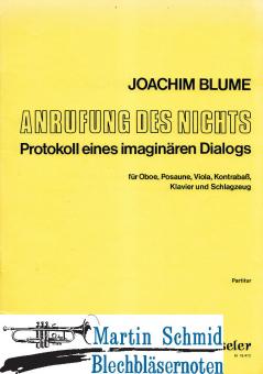 Anrufung des Nichts (Pos.Ob.Vla.Kb.Perc.Klav) 