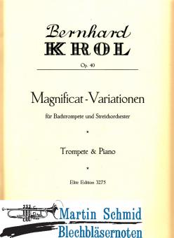 Magnificat-Variationen für Bachtrompete 