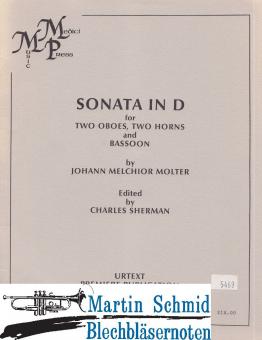 Sonata in D (2Hr.2Ob.Fag) 