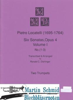 6 Sonatas op. 4 Vol. 1 