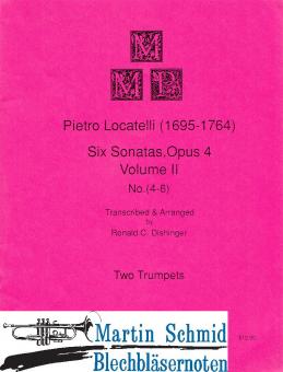6 Sonatas op. 4 Vol. 2 