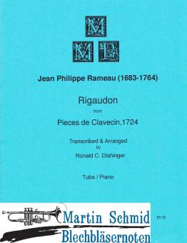 Rigaudon de Clavecin from "Pieces de Clavecin, 1724" 