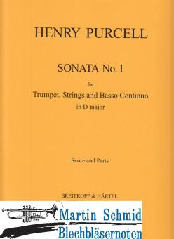 Sonata Nr.1 D-Dur (Trp.Str.Bc) (musica rara) 