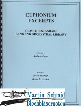 Euphonium Excerpts from the Standard Band and Orchestra Library 