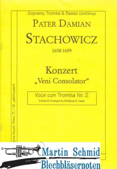 Konzert "Veni Consolator" für Sopran, Trompete und Orgel 