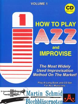 Volume 01: Jazz How to Play and Improvise (Buch/CD)(englische Ausgabe) 