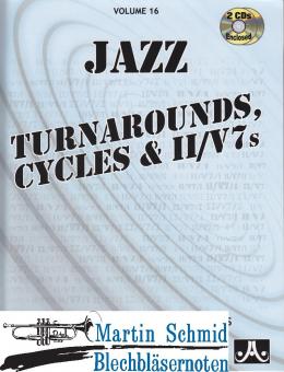 Volume 16: Turnarounds, Cycles & II/V7s (Buch/2CDs) 