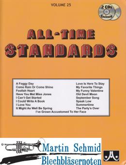 Volume 25: All-Time Standards (Buch/2CDs) 