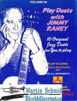 Volume 29: Play Duets with Jimmy Raney (Buch/CD) 