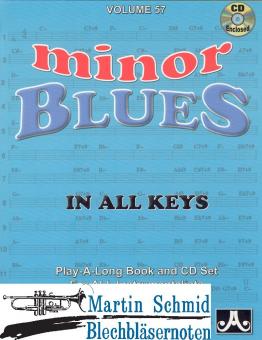 Volume 57: Minor Blues in All Keys (Buch/CD) 