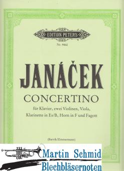Concertino (Klav.2Vl.Vla.Klar.Hr.Fag) Stimmen 