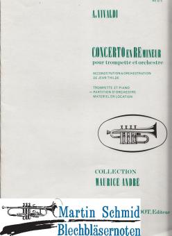 Concerto d-moll (Partitur) 