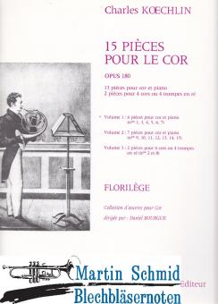15 Pieces pour le cor Vol.2: 7 Pièces 