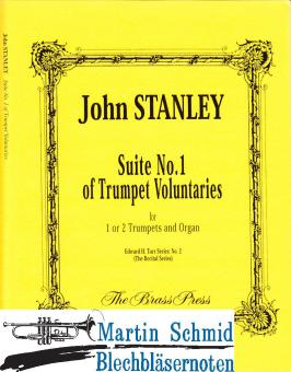 Suite No.1 of Trumpet Voluntaries (1 oder 2 Trp in D) 