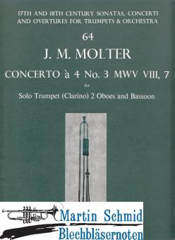 Concerto à 4 Nr. 3 MWV VIII/7 (Trp.2Ob.Fag) 