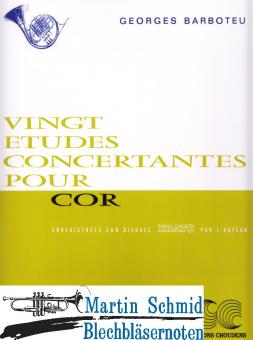 20 Etudes concertantes 