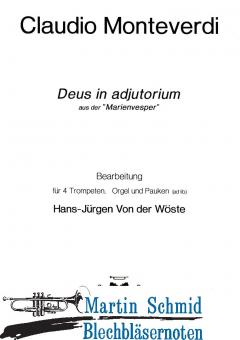 Deus in adjutorium aus der "Marienvesper" (4Trp.Pk.Org) 