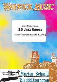 20 Jazz Etudes (mit CD) (treble clef) 