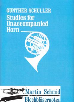 Studies for Unaccompanied Horn 