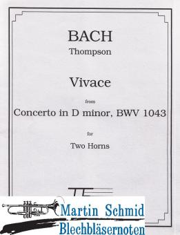 Vivace from Concerto d-minor 
