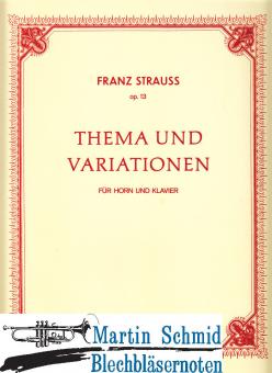 Thema und Variationen op.13 