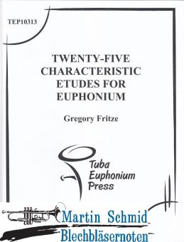 25 Characteristic Etudes 